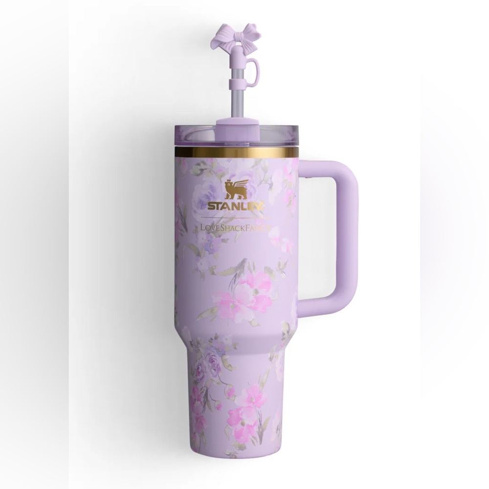 Love Shack Fancy 40oz Stanley
Happy Thoughts ( purple )